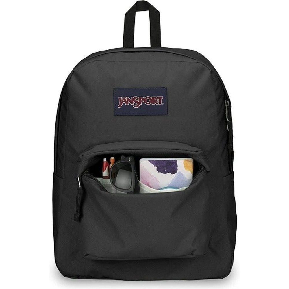 JanSport Unisex Adults Lightweight School Bookbag Black - Picture 6 of 6